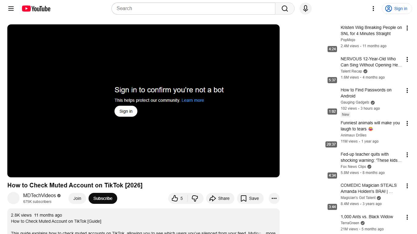 How to Check Muted Account on TikTok [2026] - YouTube