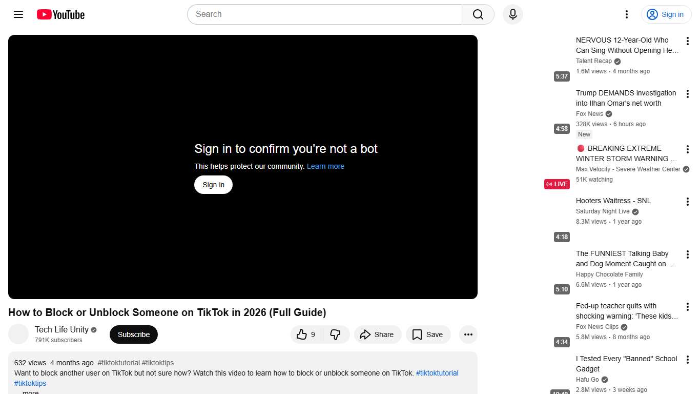 How to Block or Unblock Someone on TikTok in 2026 (Full Guide) - YouTube